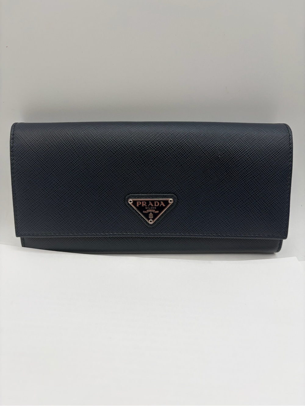 Authentic Prada Saffiano Bifold Wallet